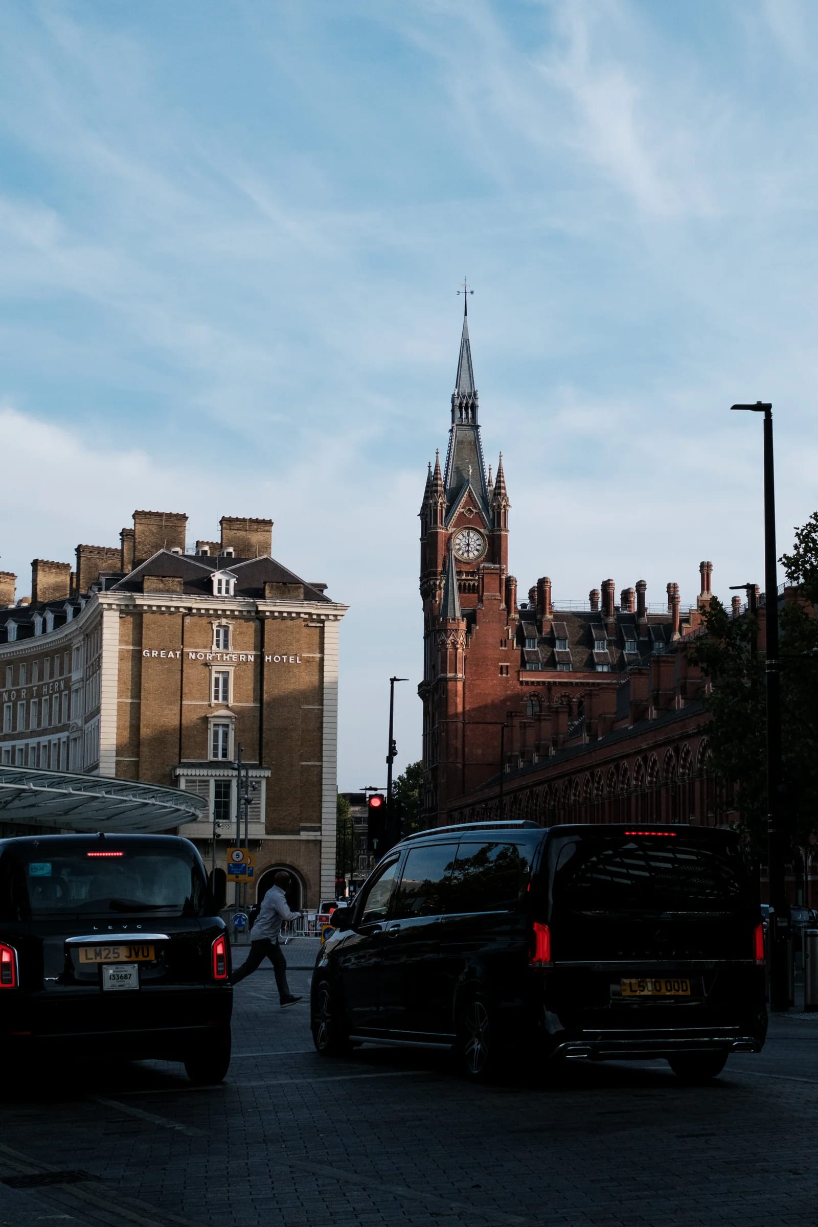 London Street with Historic Architecture