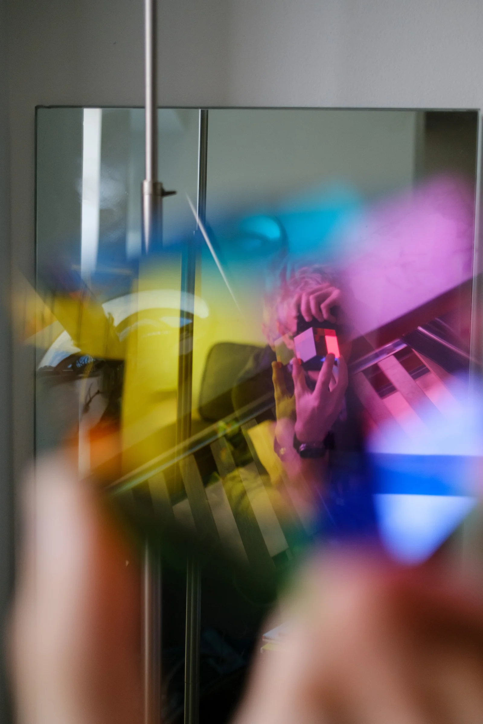 Self-portrait with Colour and Light