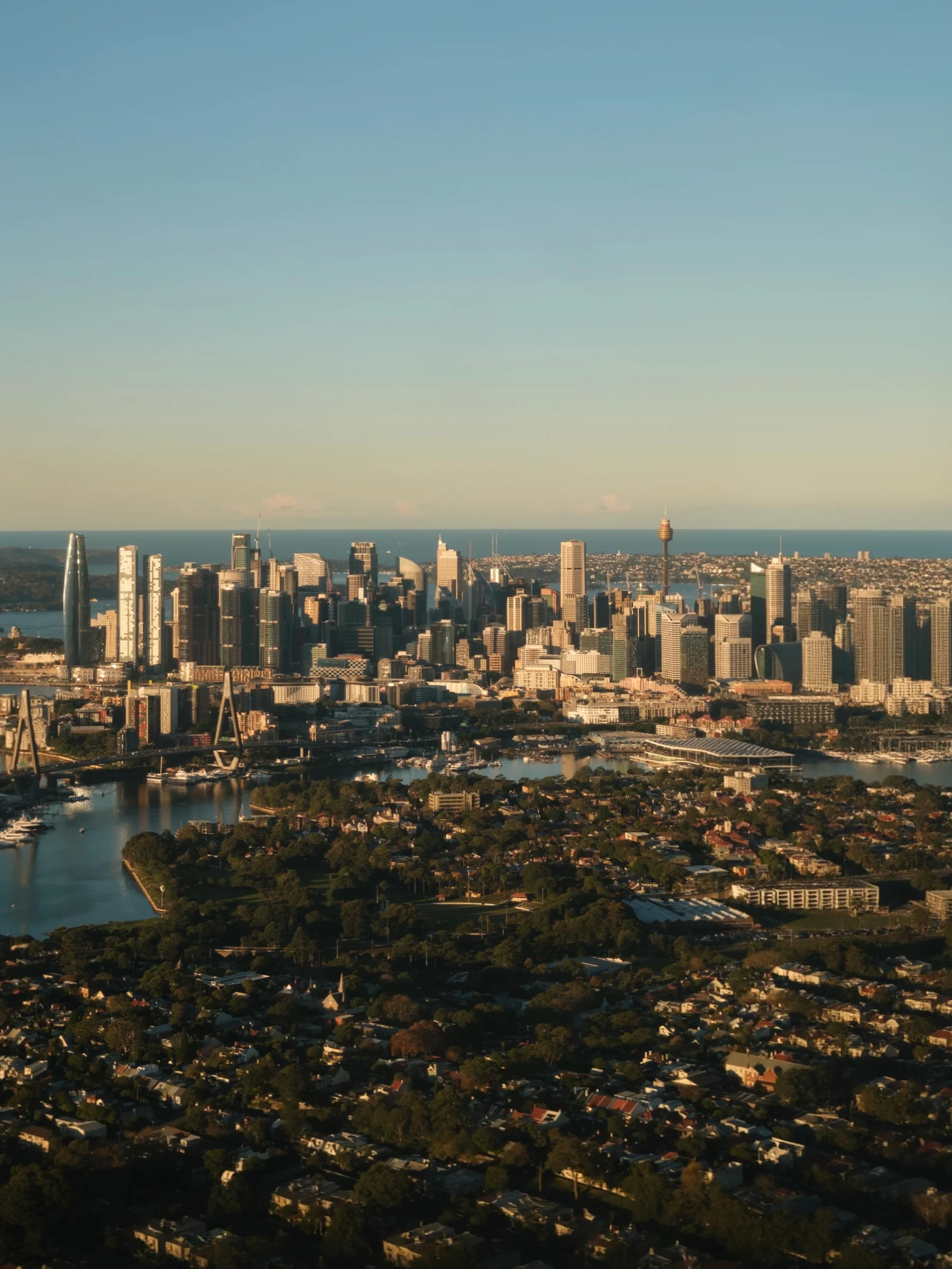Sydney Cityscape from Above