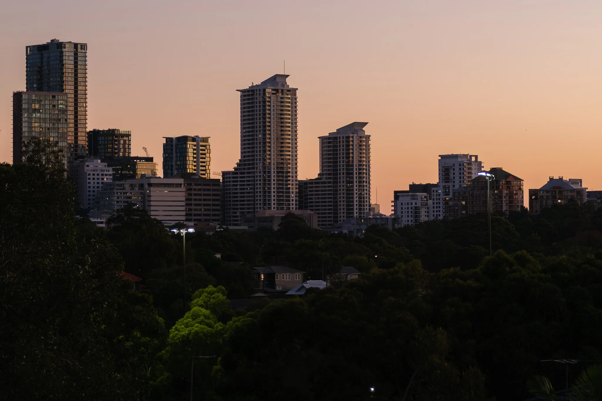 Cityscape at Twilight
