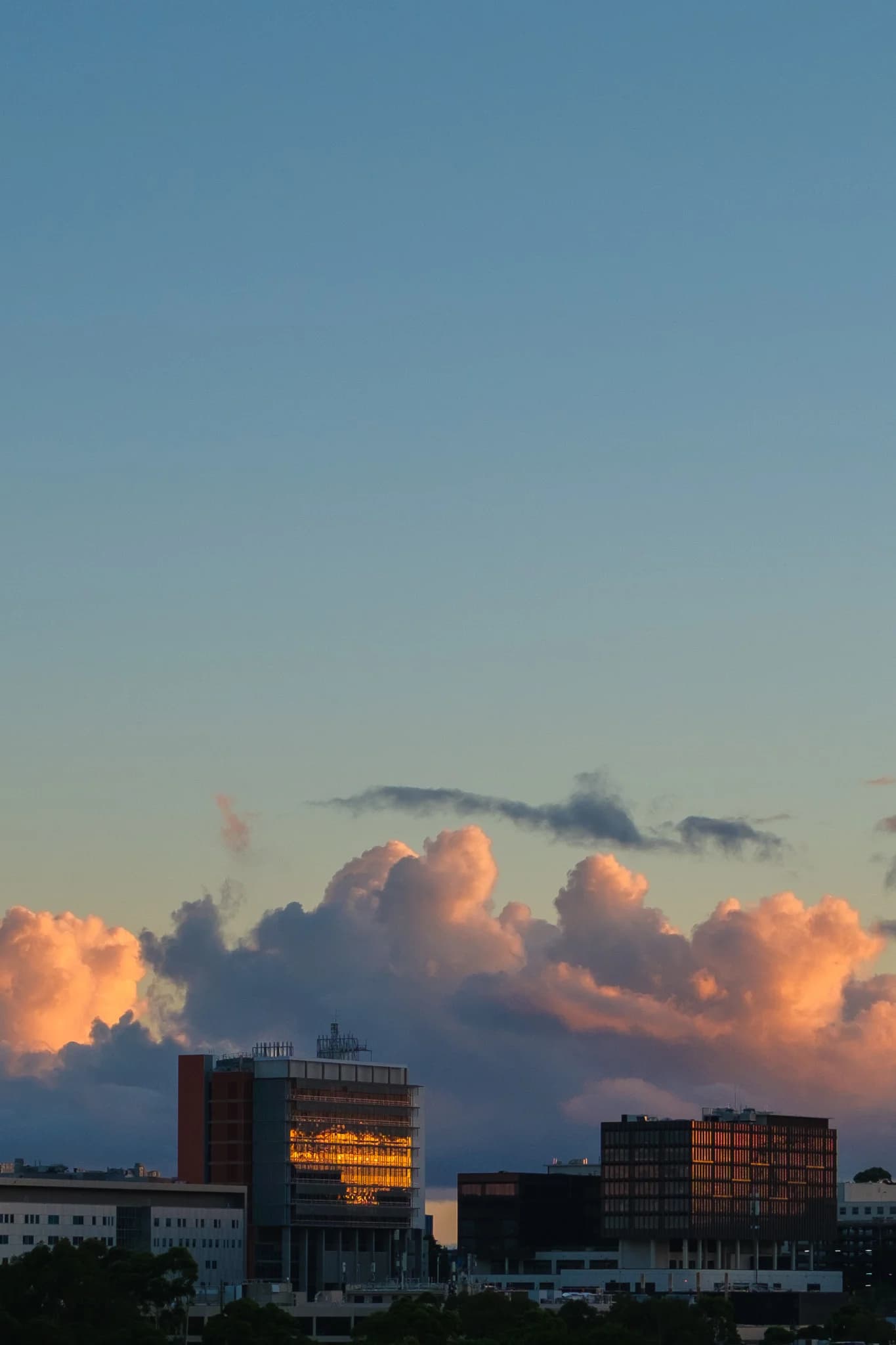 Golden Hour Cityscape