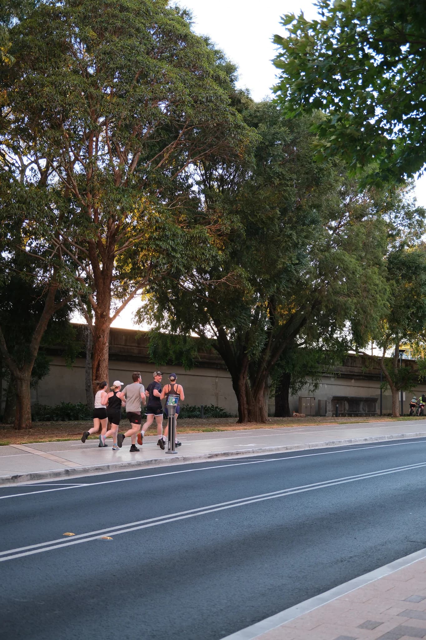 Group Running on Path