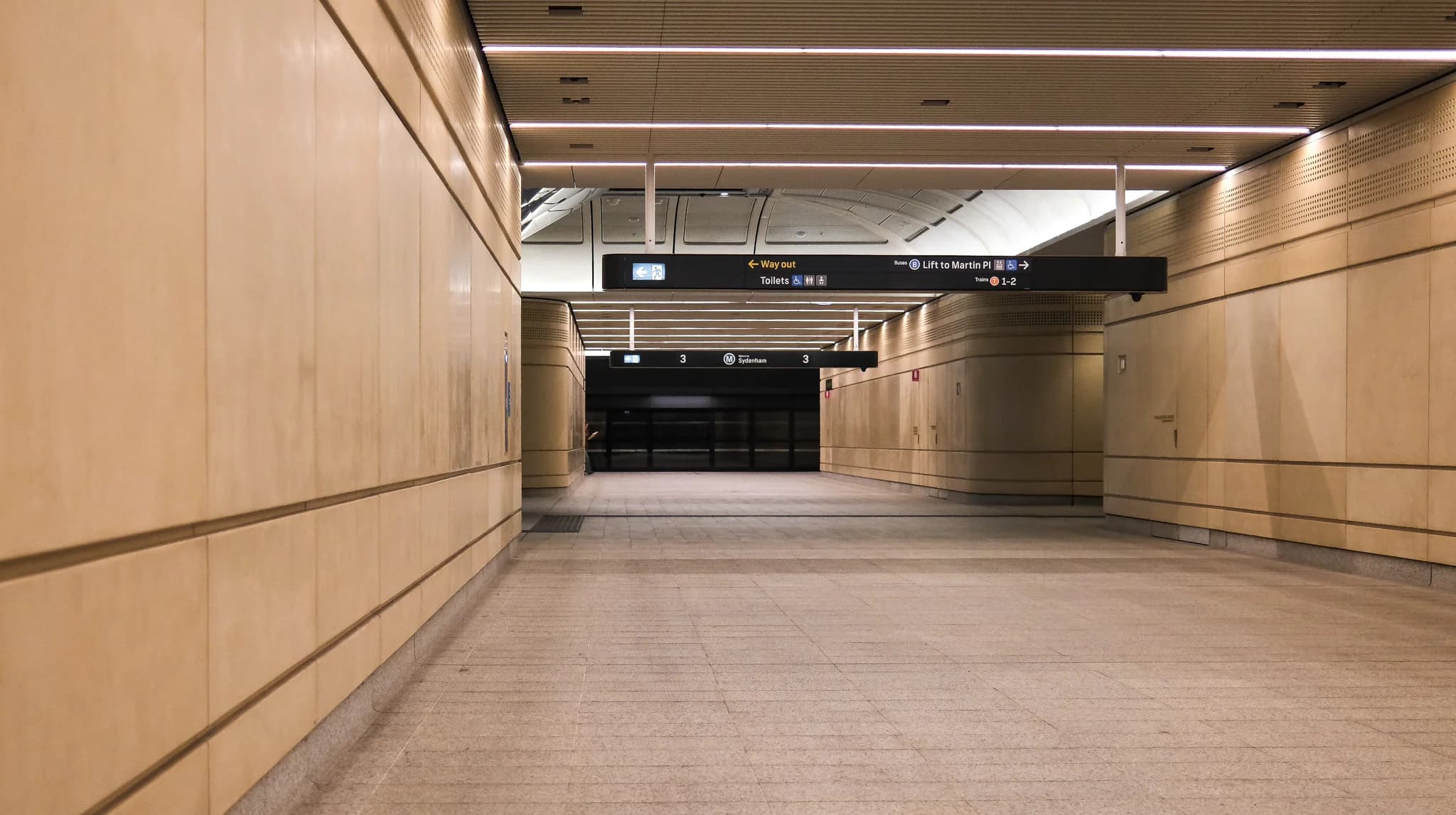 Martin Place Station Concourse