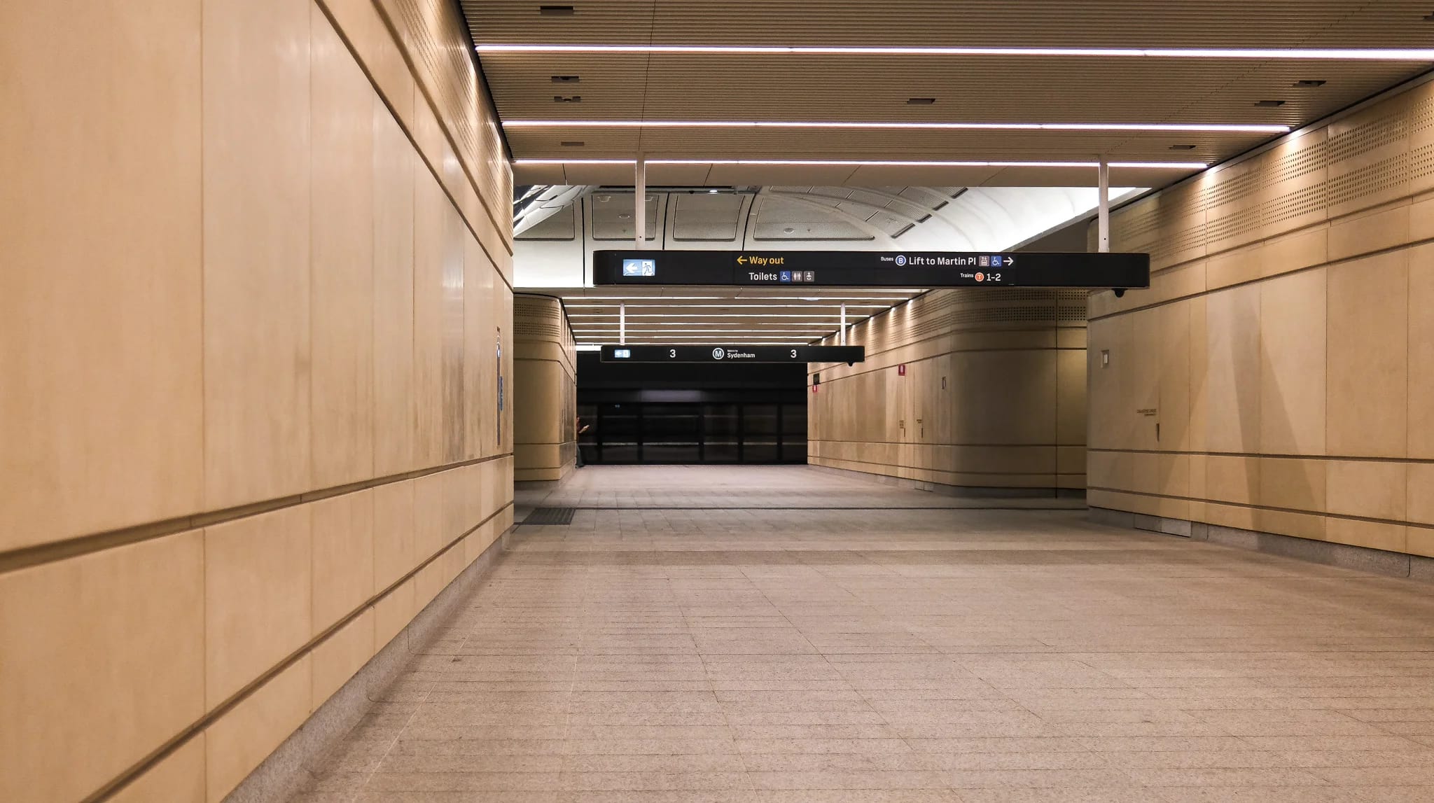Martin Place Station Concourse