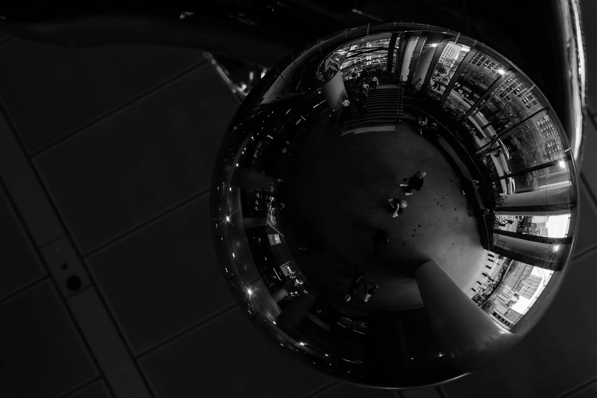 Mirrored Urban Sphere
