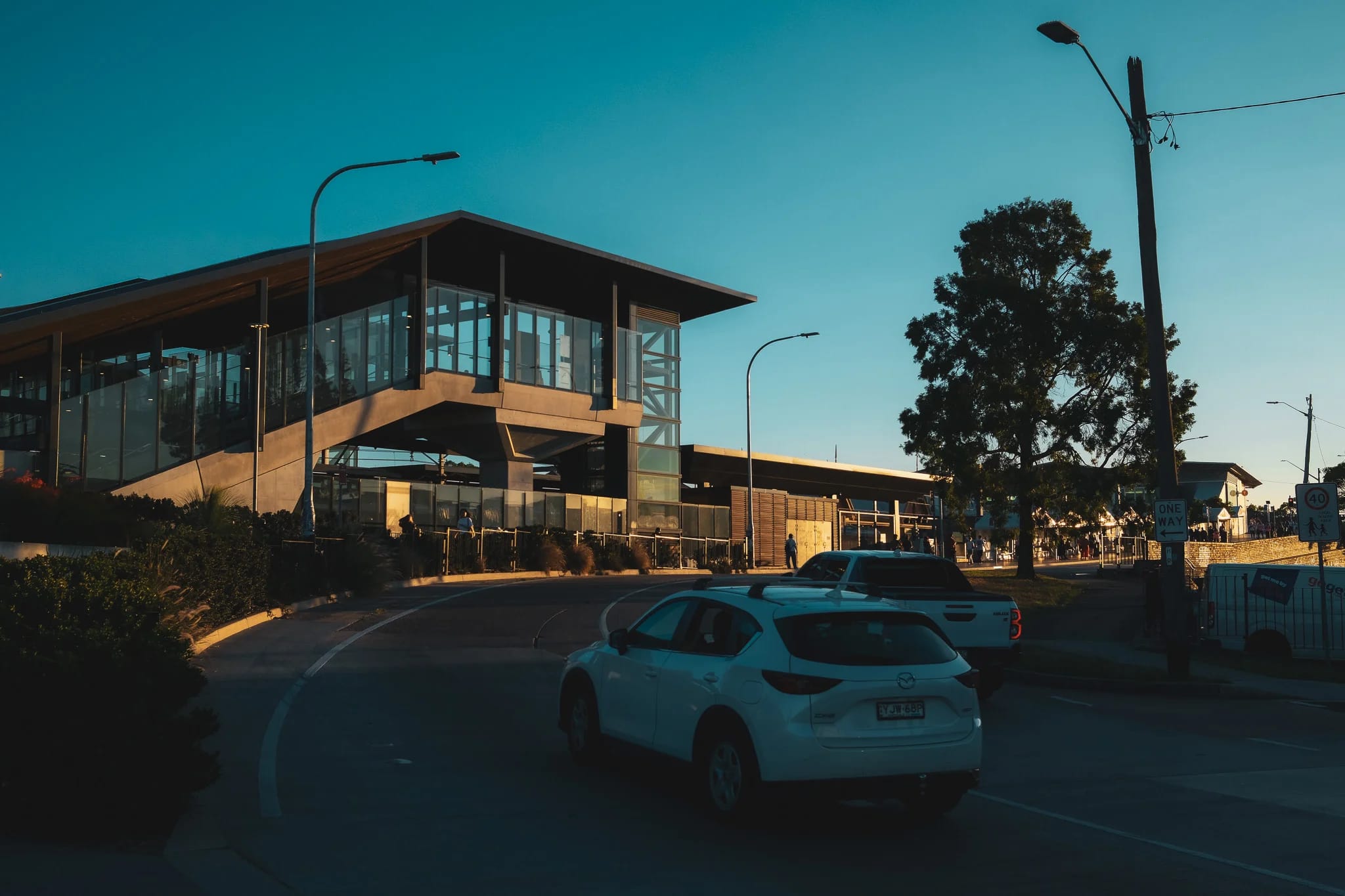 Modern Station Golden Hour