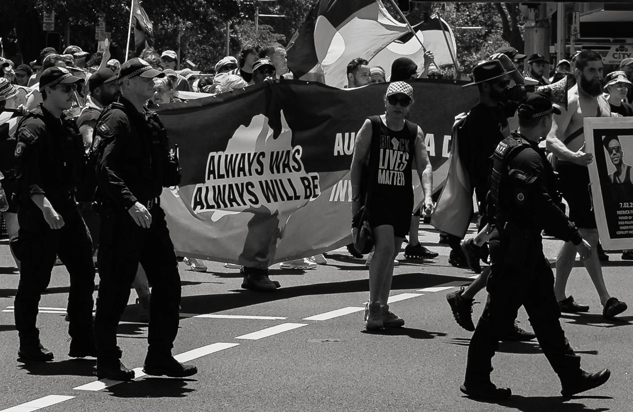 Protest March in Australia