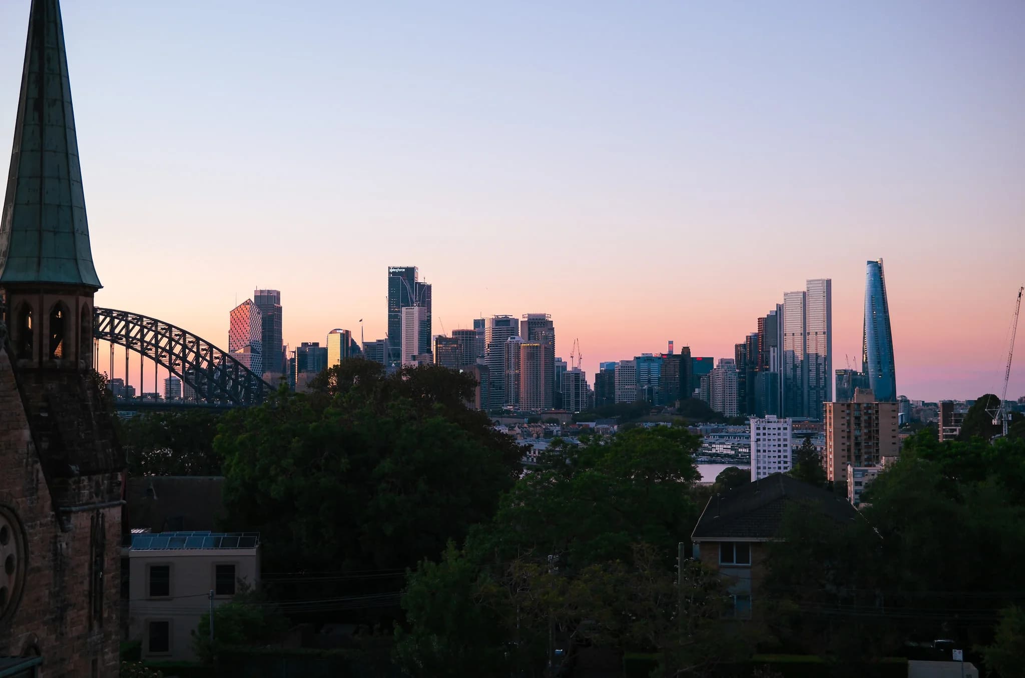Sydney Skyline at Twilight