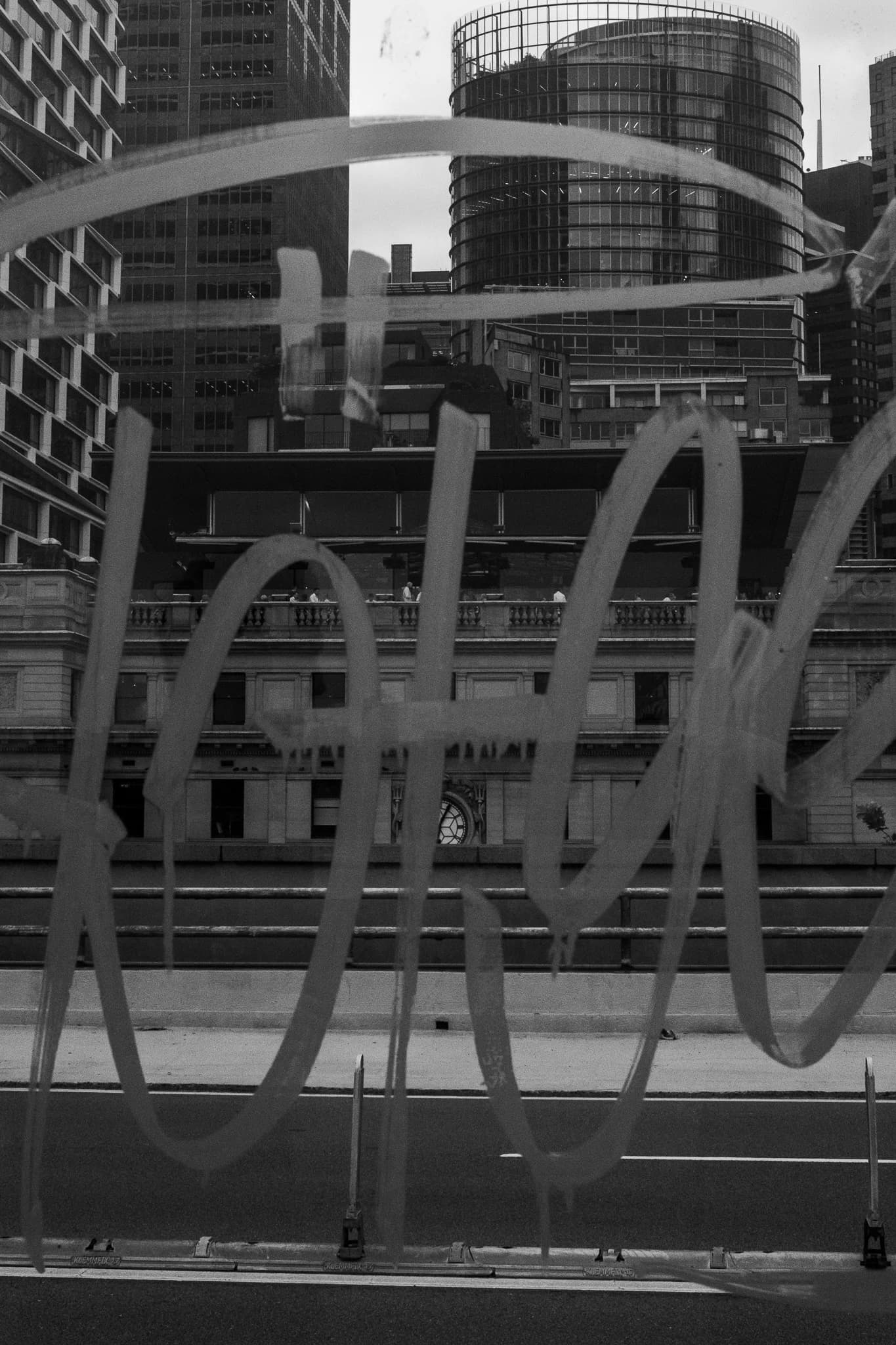 Urban Window Graffiti