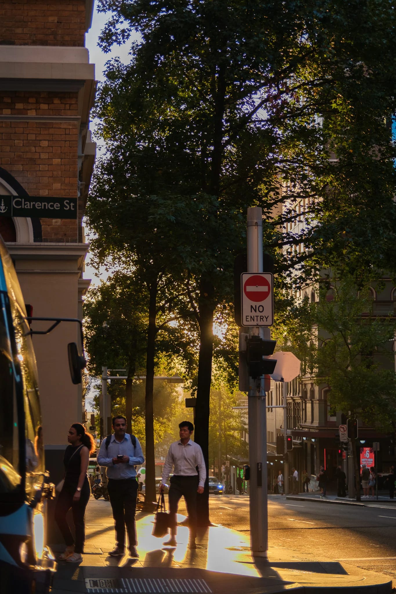 Clarence Street Golden Hour