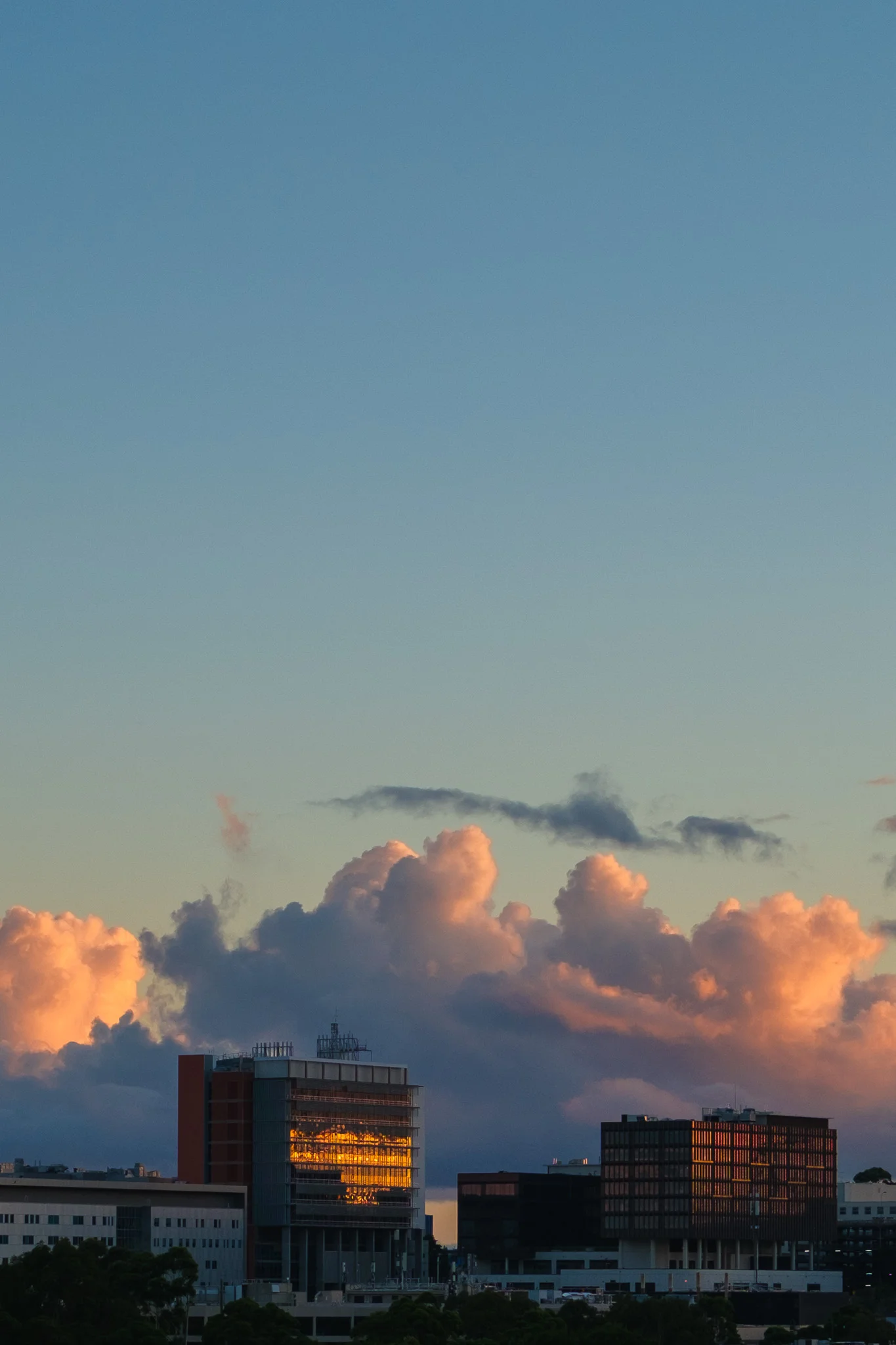 Golden Hour Cityscape