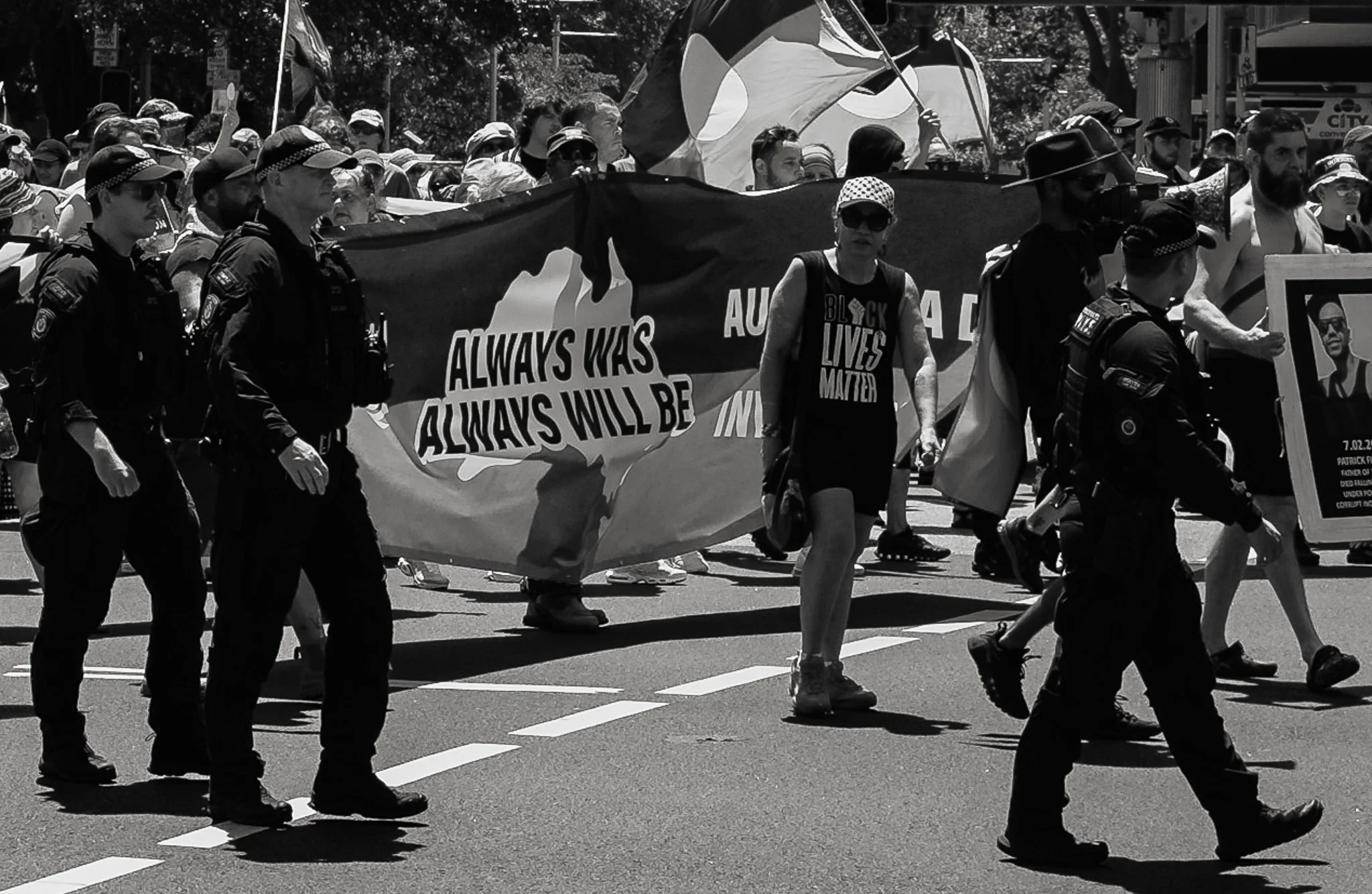 Protest March in Australia