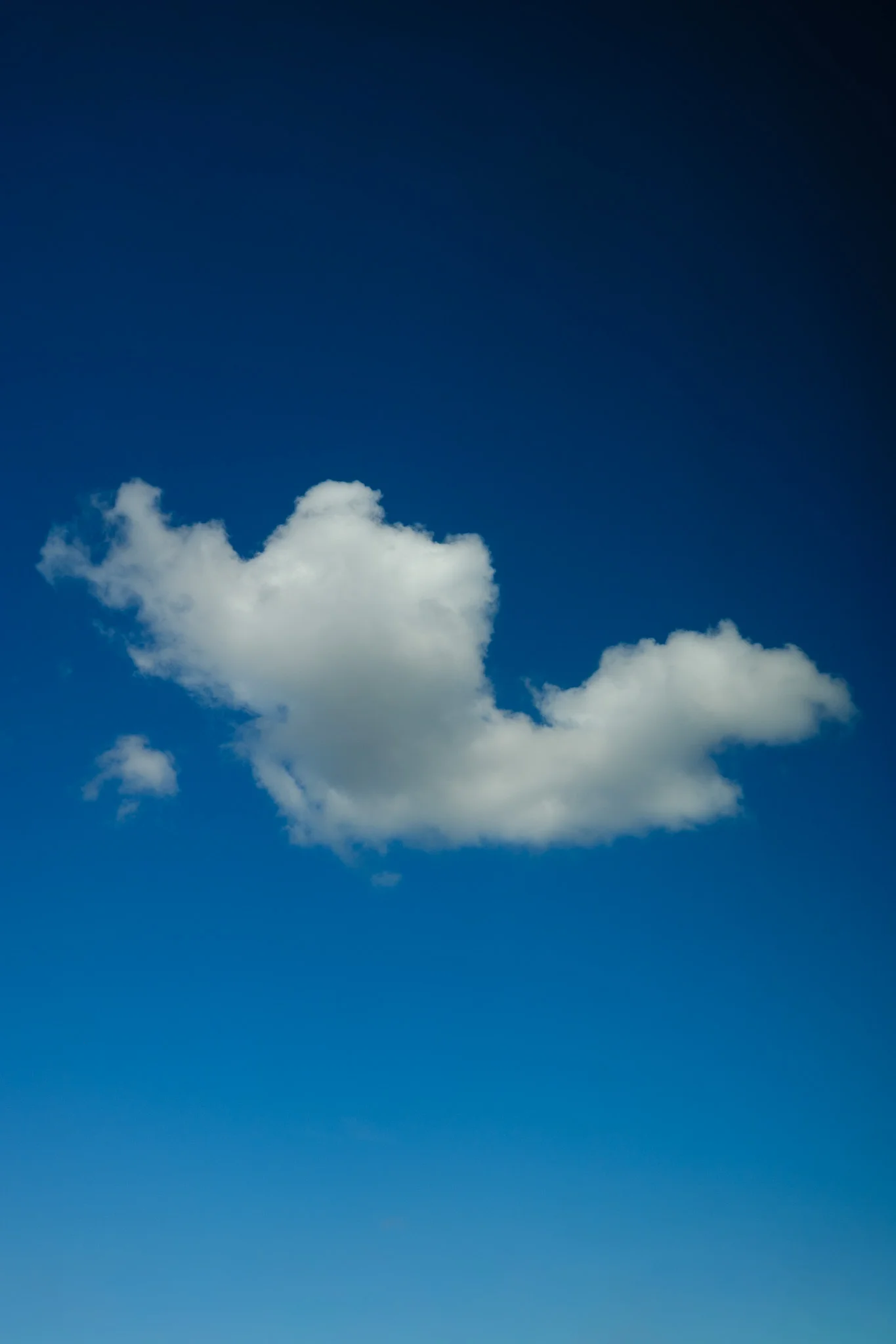 Single Fluffy White Cloud